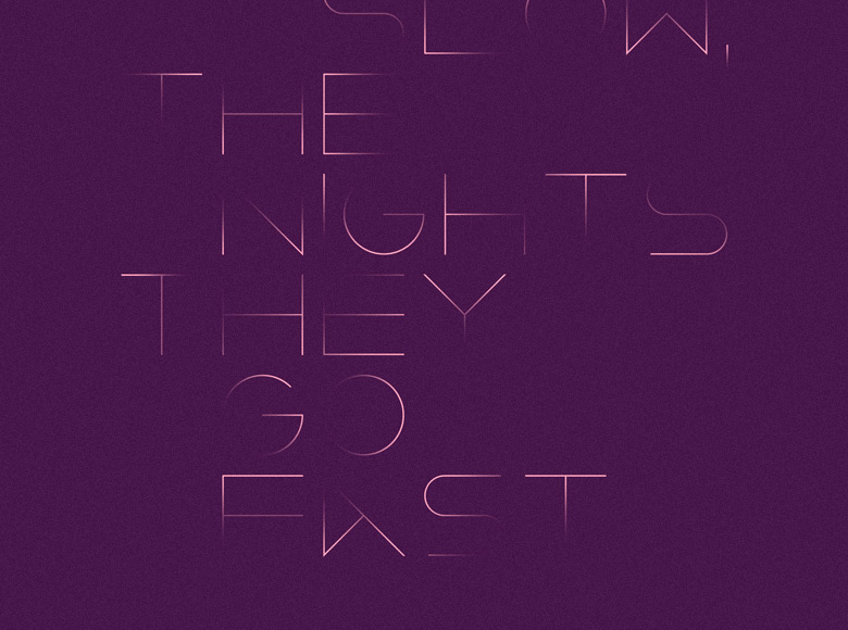 ... the nights they go fast.”