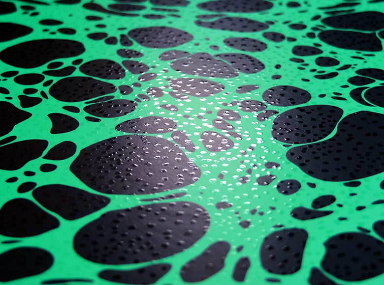 UV varnish (detail)